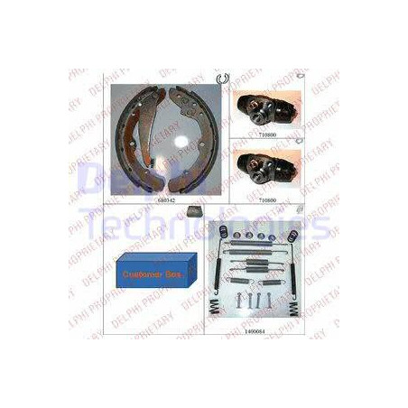 Jeu de mâchoires de frein...