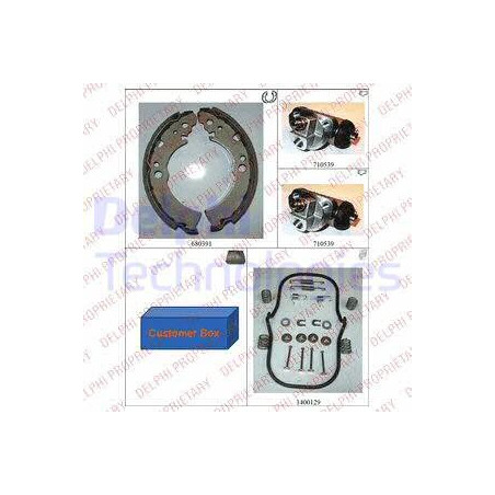 Jeu de mâchoires de frein...