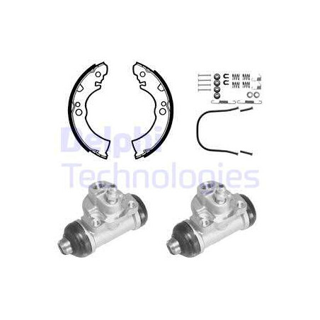 Jeu de mâchoires de frein...