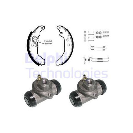 Jeu de mâchoires de frein...