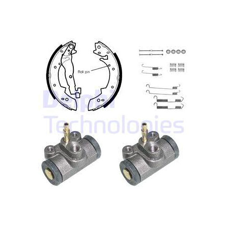 Jeu de mâchoires de frein...