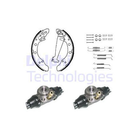 Jeu de mâchoires de frein...