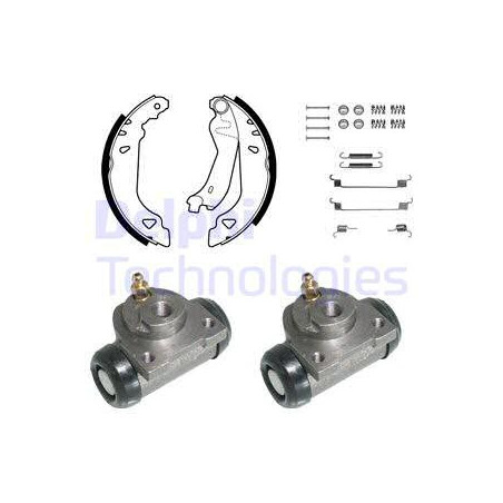 Jeu de mâchoires de frein...