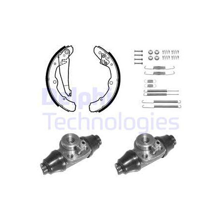 Jeu de mâchoires de frein...