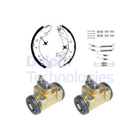 Jeu de mâchoires de frein...