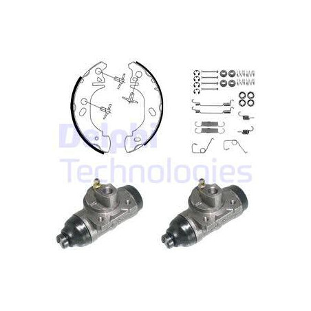 Jeu de mâchoires de frein...