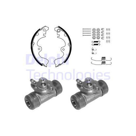 Jeu de mâchoires de frein...