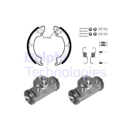 Jeu de mâchoires de frein...