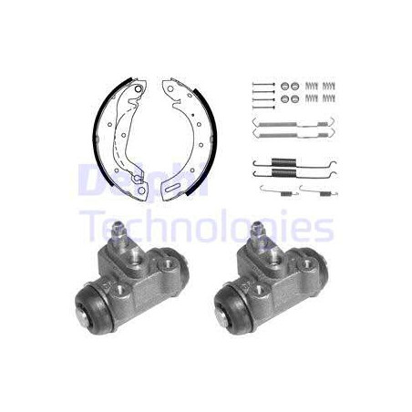 Jeu de mâchoires de frein...