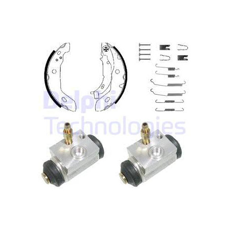 Jeu de mâchoires de frein...