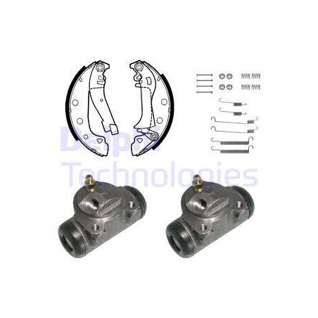 Jeu de mâchoires de frein...