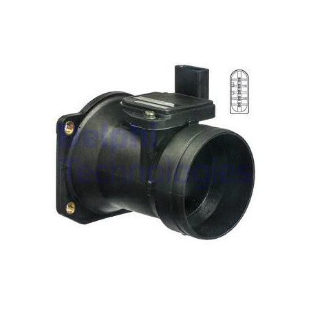 Débitmètre de masse d'air DELPHI