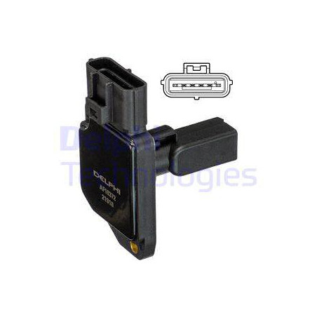 Débitmètre de masse d'air DELPHI