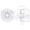 Tambour de frein DELPHI