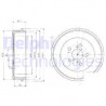 Tambour de frein DELPHI