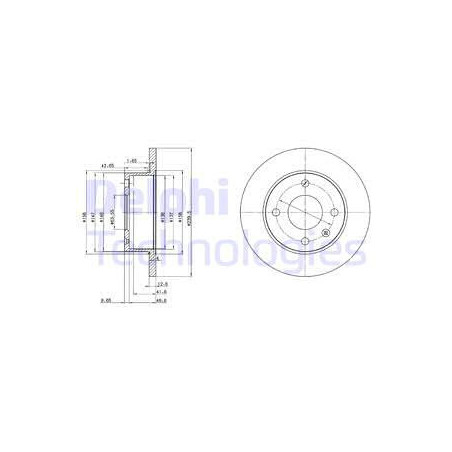 Disque de frein à l'unité...
