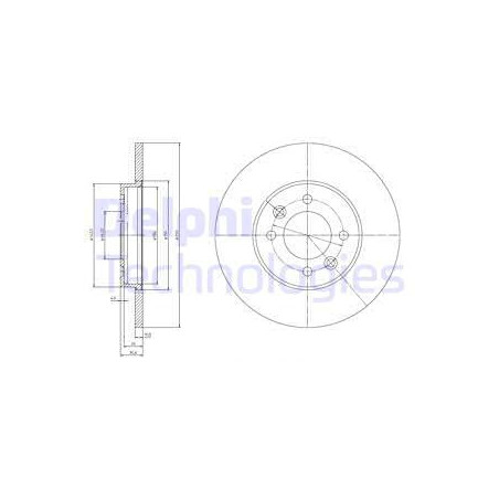 Disque de frein à l'unité...