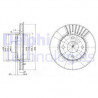 Jeu de 2 disques de frein DELPHI