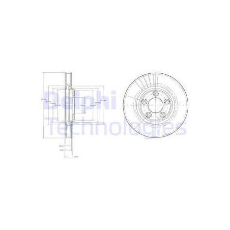 Jeu de 2 disques de frein...