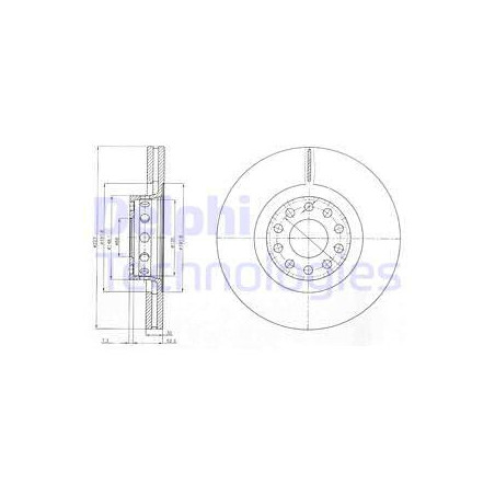 Jeu de 2 disques de frein...