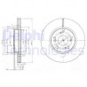 Jeu de 2 disques de frein DELPHI