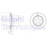 Jeu de 2 disques de frein DELPHI