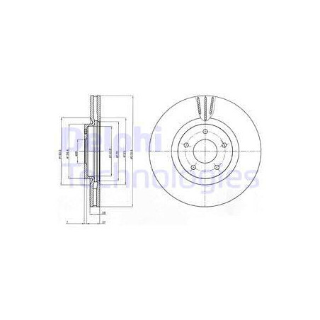 Jeu de 2 disques de frein...