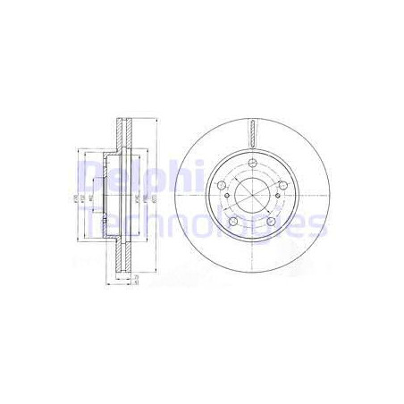 Jeu de 2 disques de frein...