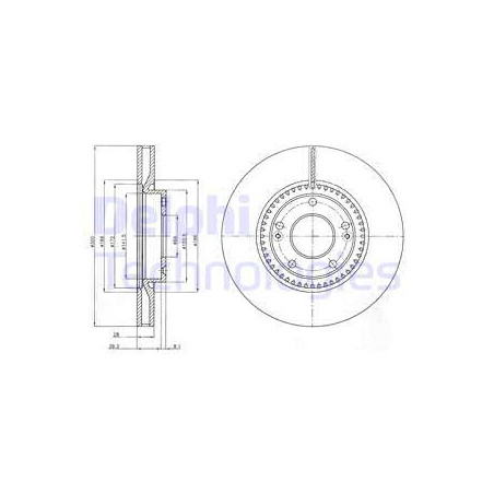 Jeu de 2 disques de frein...