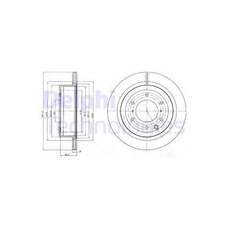 Jeu de 2 disques de frein...