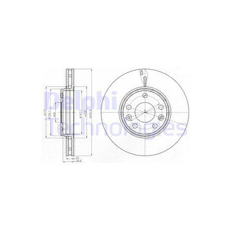 Jeu de 2 disques de frein...