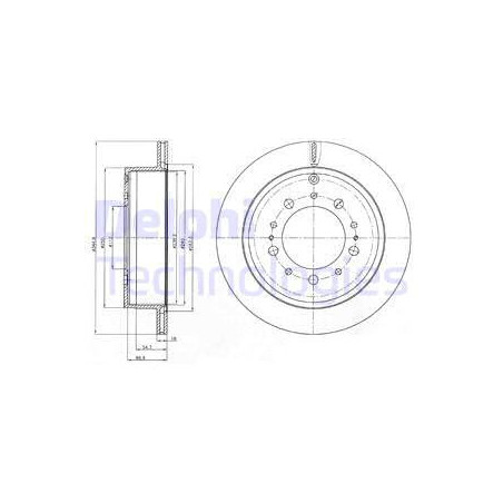 Jeu de 2 disques de frein...