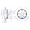 Jeu de 2 disques de frein DELPHI