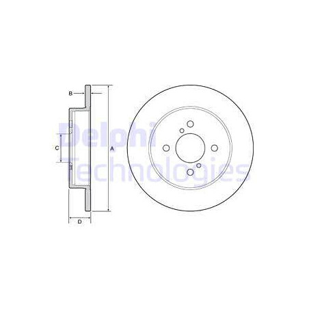Disque de frein à l'unité...