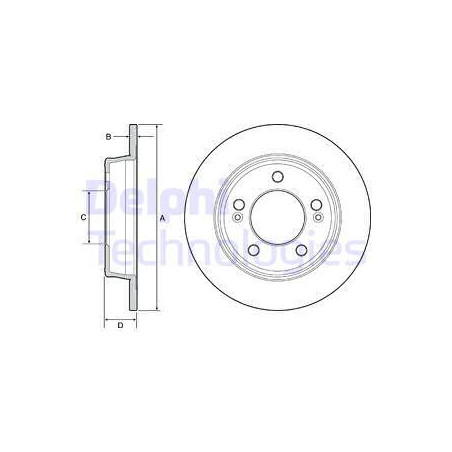 Disque de frein à l'unité...
