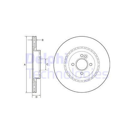 Disque de frein à l'unité...