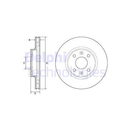 Jeu de 2 disques de frein...