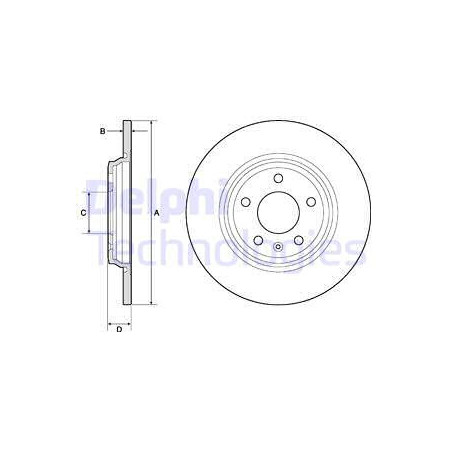 Jeu de 2 disques de frein...
