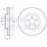 Jeu de 2 disques de frein DELPHI