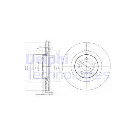 Jeu de 2 disques de frein...