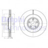Jeu de 2 disques de frein DELPHI