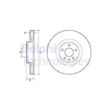 Jeu de 2 disques de frein...