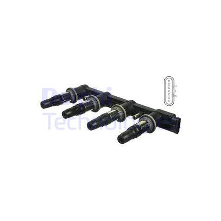 Bobine d'allumage DELPHI