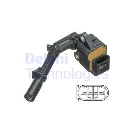 Bobine d'allumage DELPHI
