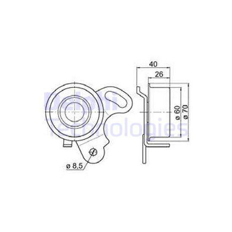 Kit de distribution DELPHI