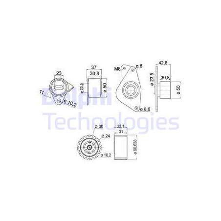 Kit de distribution DELPHI