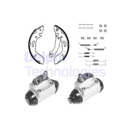 Jeu de mâchoires de frein...