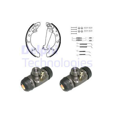 Jeu de mâchoires de frein...