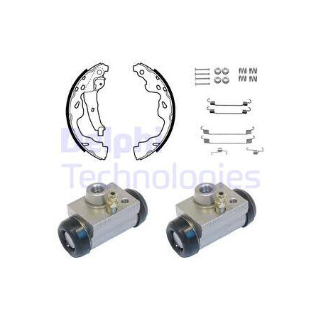 Jeu de mâchoires de frein...