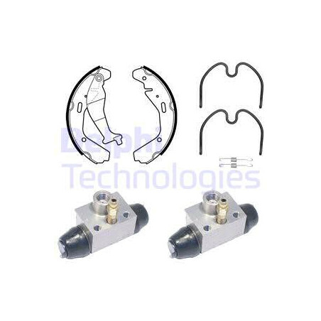 Jeu de mâchoires de frein DELPHI